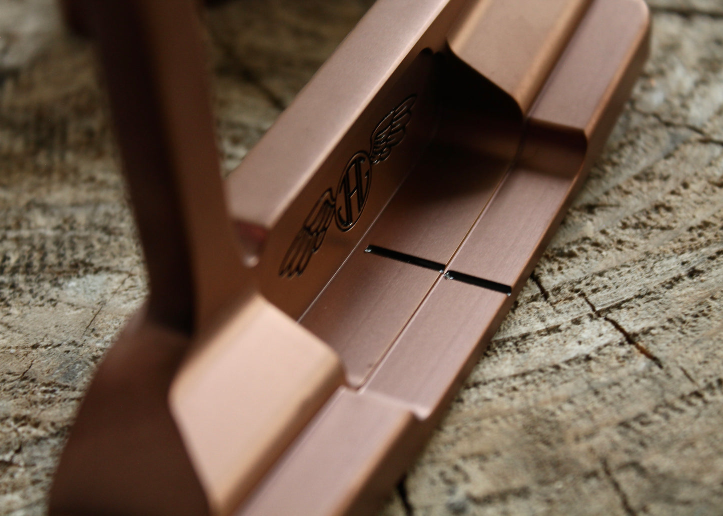 JAG Satin Bronze custom made blade putter
